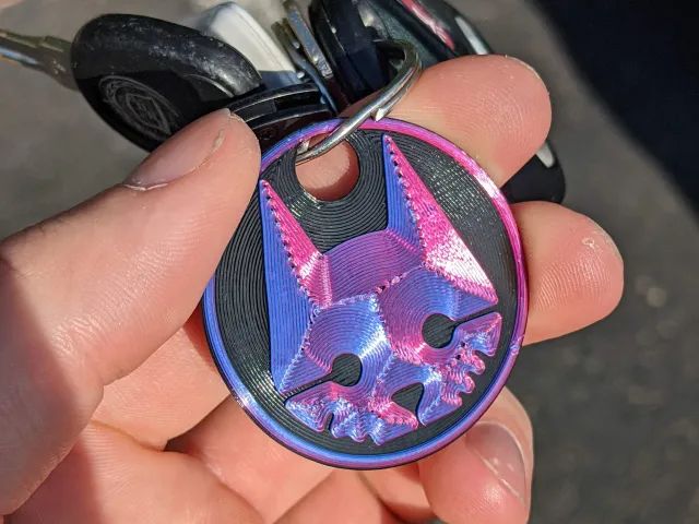 Stray Game Keychain
