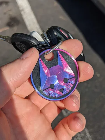 Stray Game Keychain