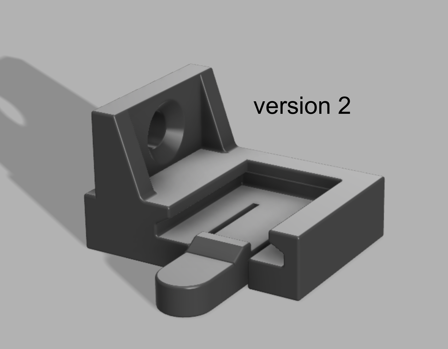 Bike Ergon saddle Cateye light mount by bjamdesign Download free