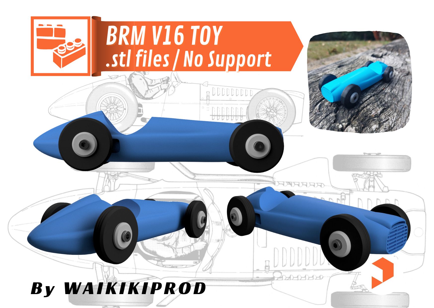 BRM V16 - Toy