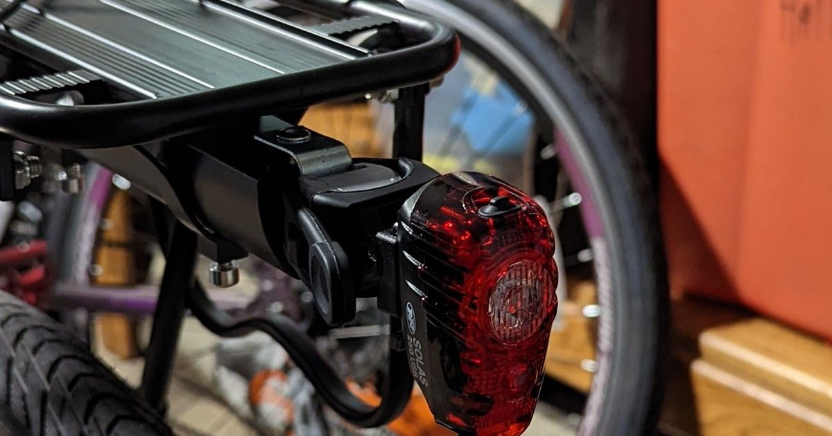 Rear Bike Rack Taillight Adaptor by Carnie99 Download free STL model