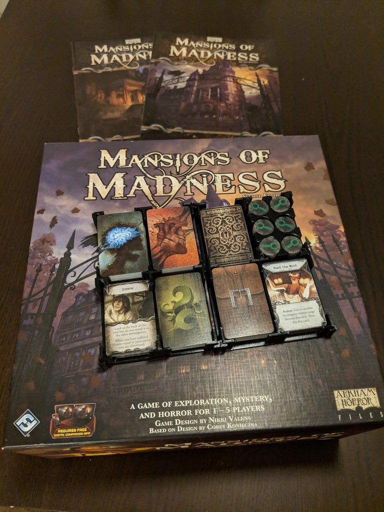 Mansions of Madness: Card and Clue Tray