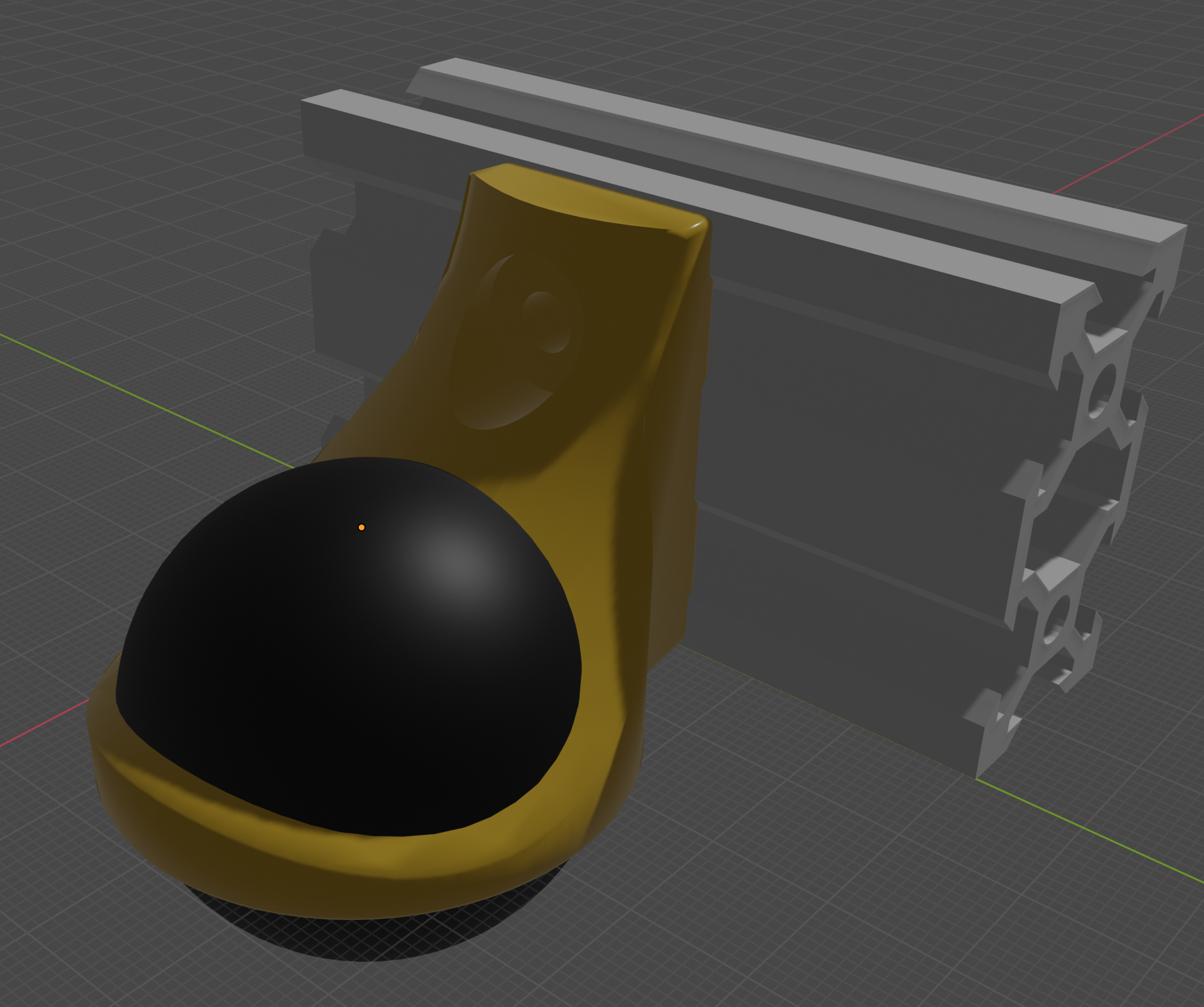 squash ball feet for 2040 vslot frame printers (e.g. Bear Prusa) by