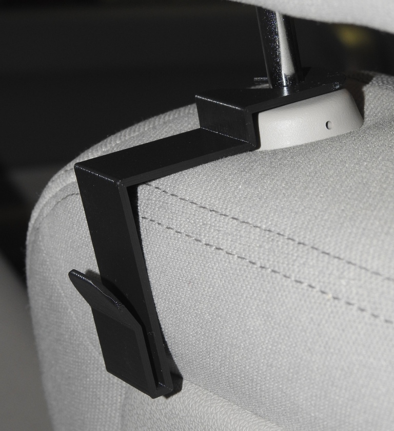 Miniatura 3 do modelo 3D Headrest Hook Generator