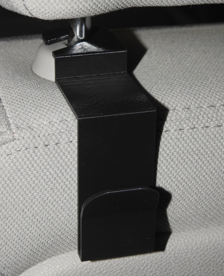 Miniatura 4 do modelo 3D Headrest Hook Generator