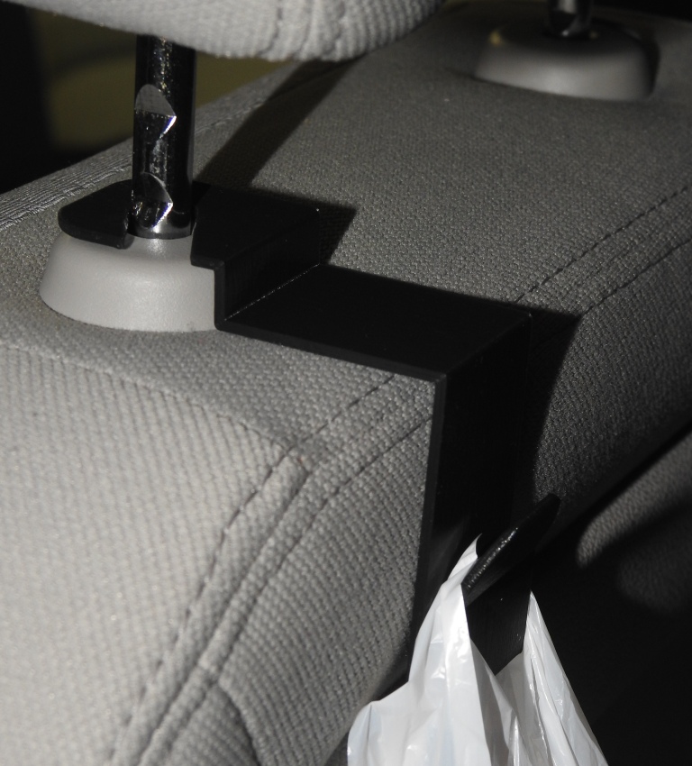 Miniatura 6 do modelo 3D Headrest Hook Generator
