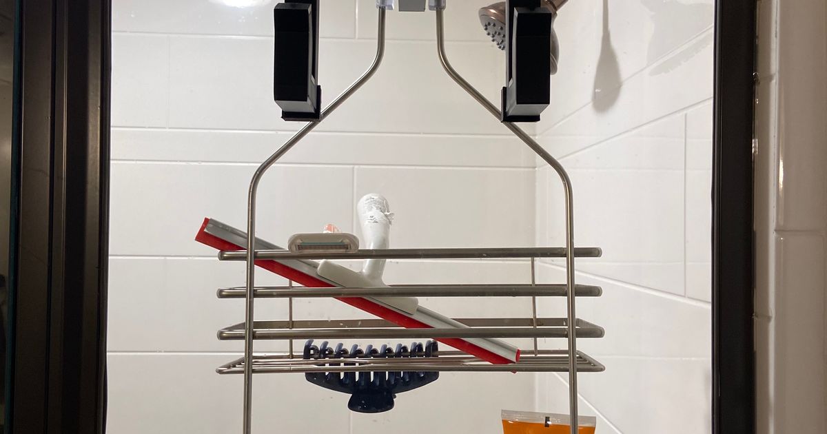 Shower Caddy Hook by blud Download free STL model