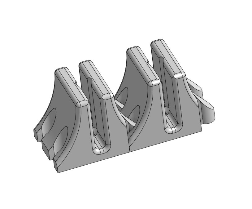 Interlocking knife holder links by Julius3E8 Download free STL model