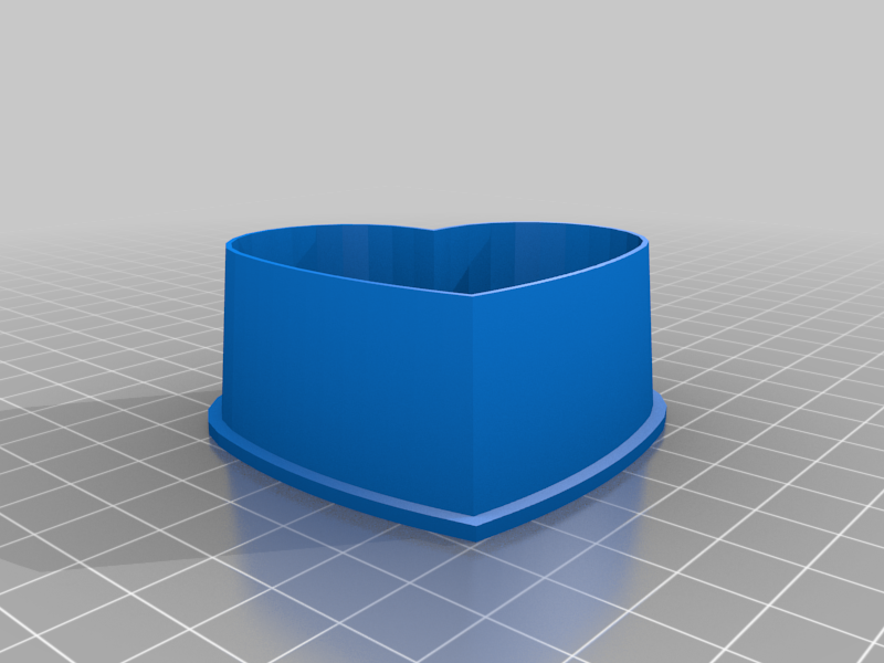Heart Cookie Cutter By LightBringer Download Free STL Model heart-cookie-cutter-by-lightbringer-download-free-stl-model