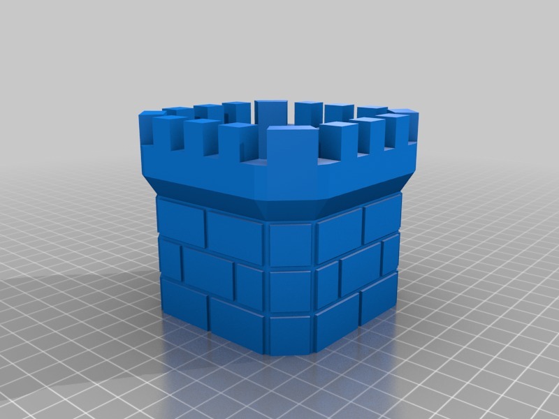 Dice Tower w/swappable trays by LightBringer | Download free STL model ...