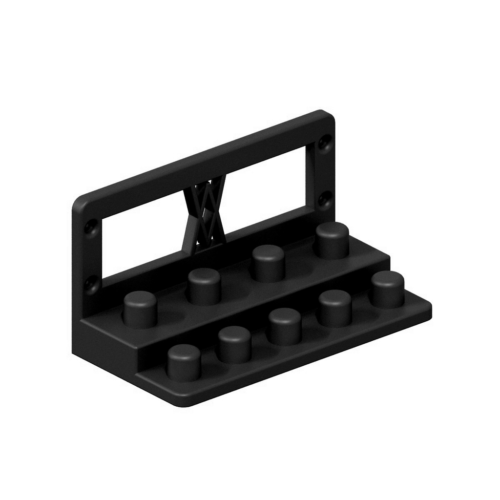 Tool Holder for Socket Wrench Set 12pcs 3/8" with Extension Bar and