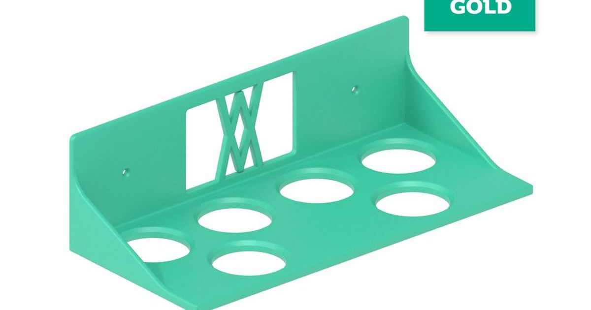 Chisel Set 6pcs holder 065 I for screws or peg board by WIESEMANN 1893