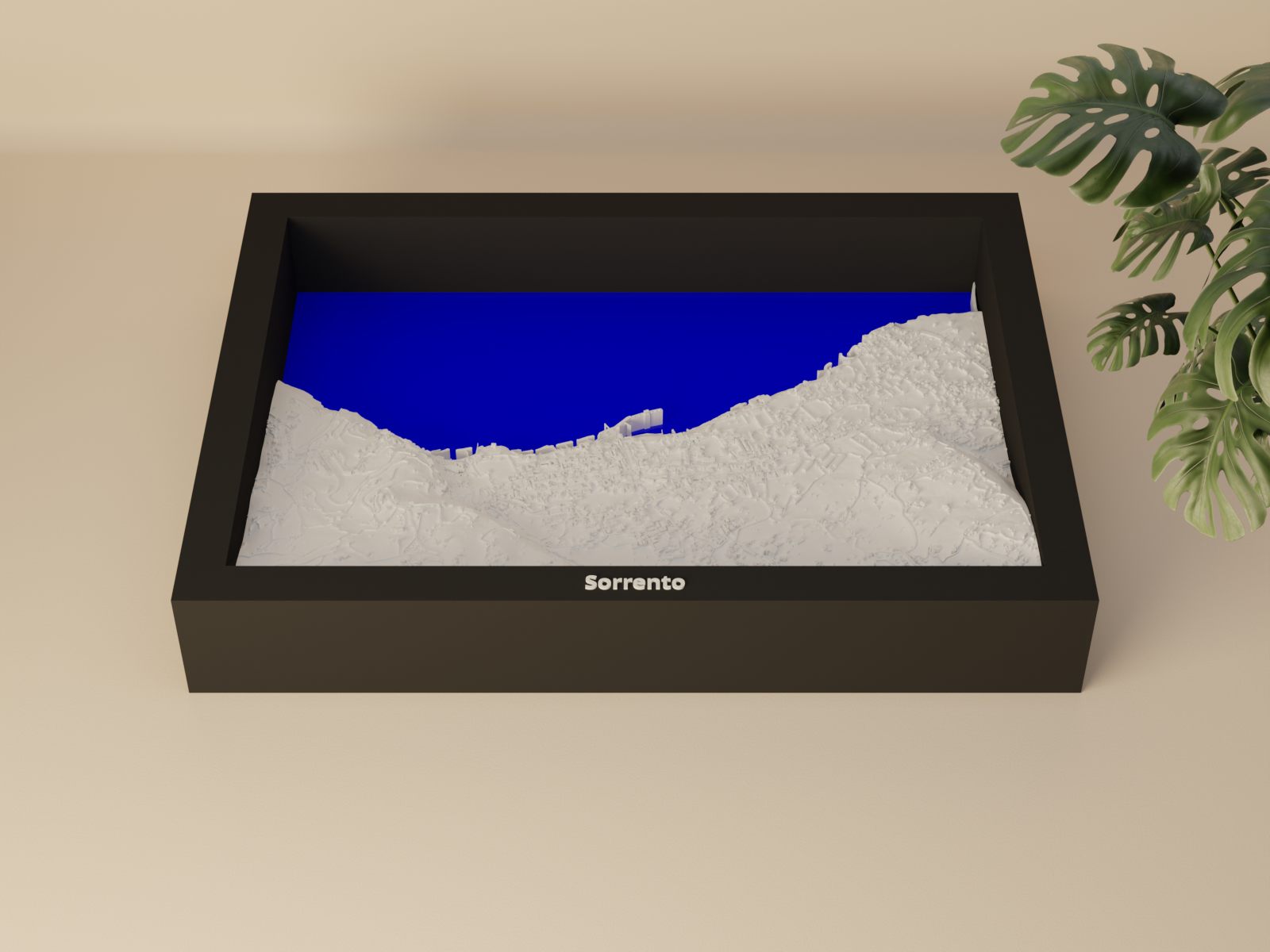 Sorrento, Italy - 3D Miniature