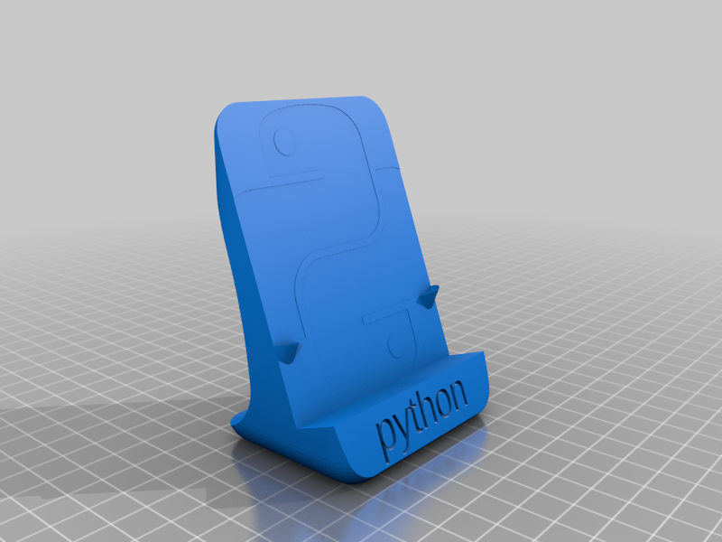 Python Logo stand