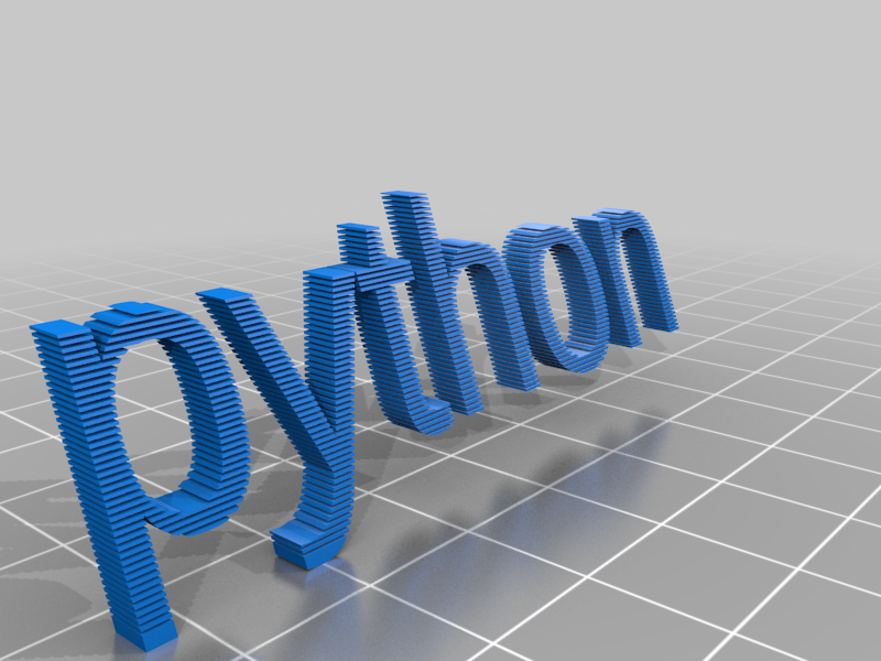 Miniatura 5 do modelo 3D Python Logo stand
