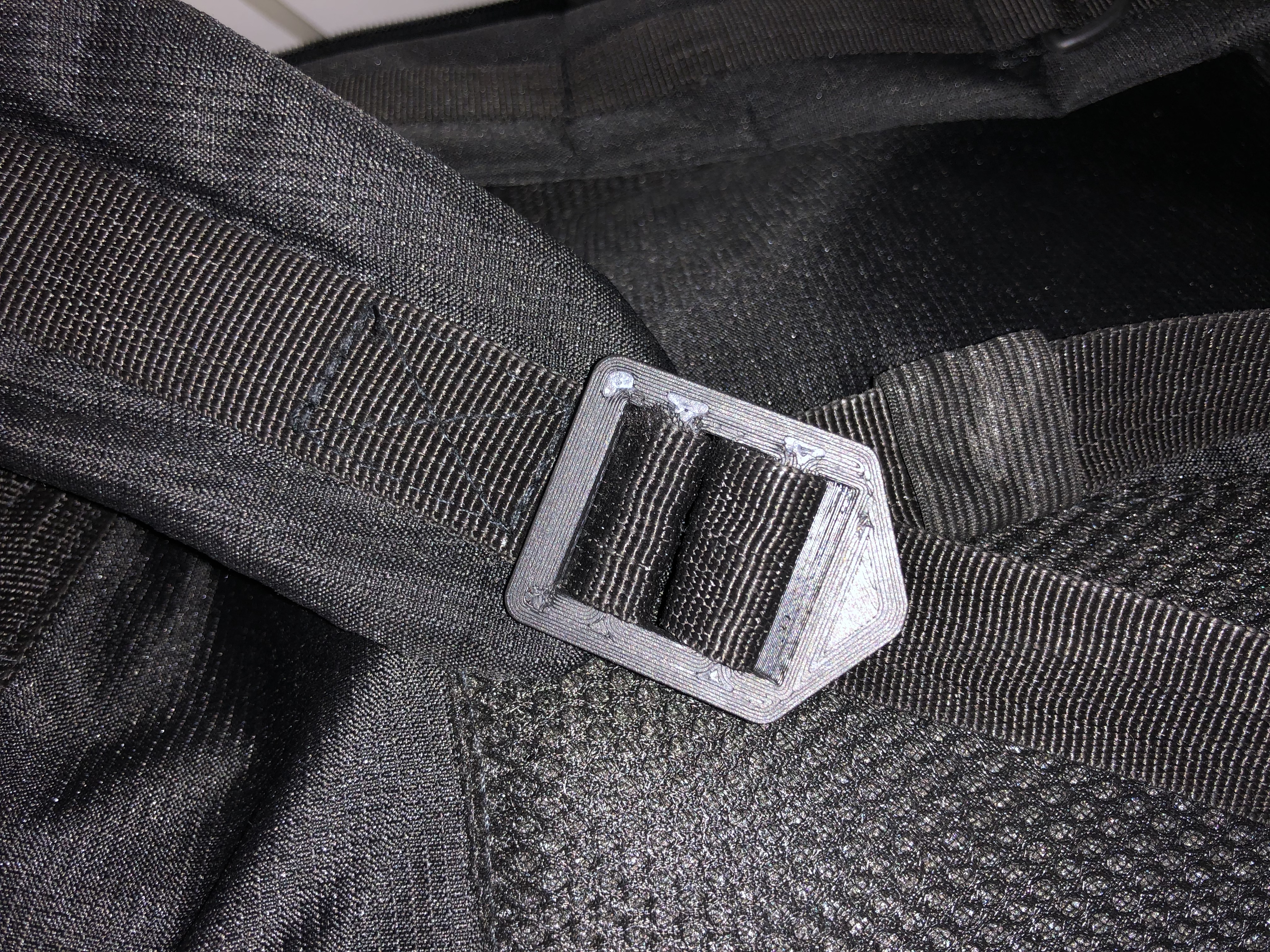 Ladderlock backpack buckle (Leiterschnalle)