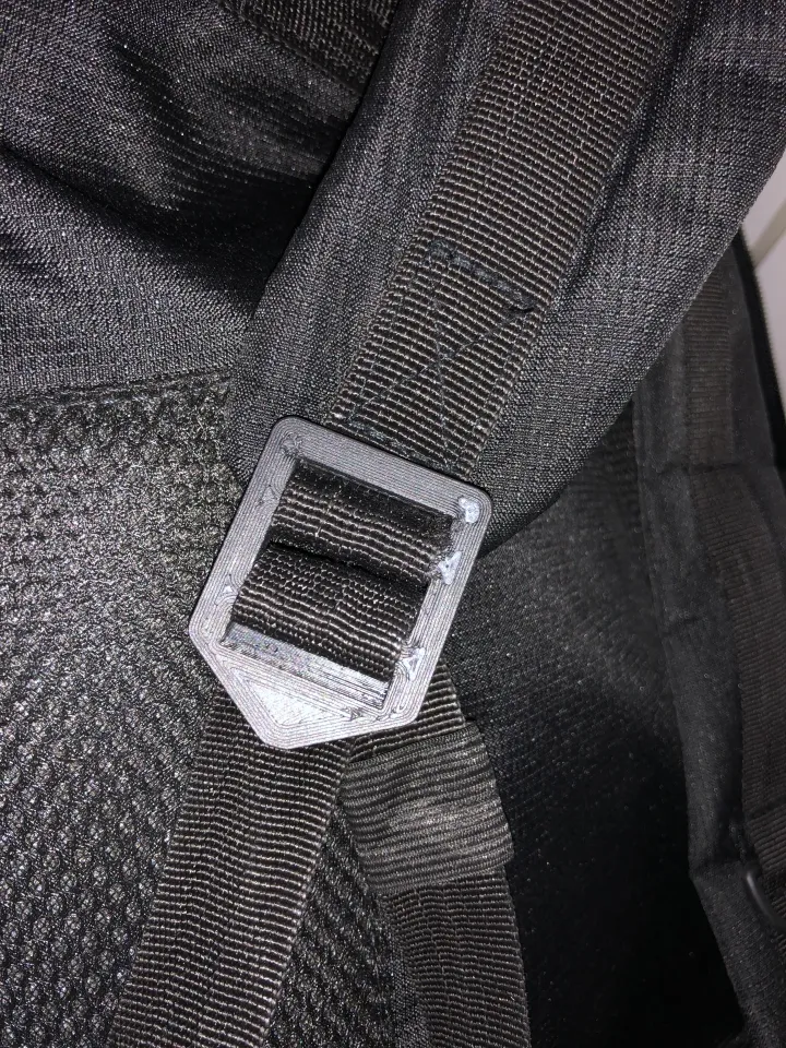 Ladderlock backpack buckle (Leiterschnalle) by Tho Fi, Download free STL  model