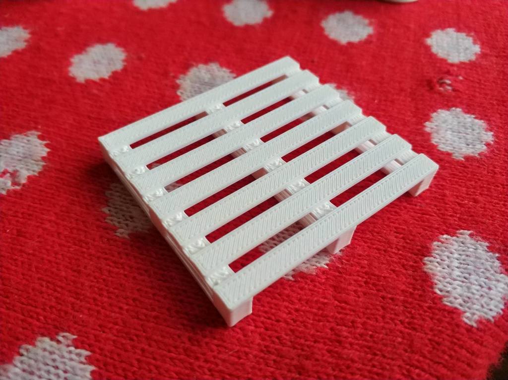Miniatura 3 do modelo 3D simple 1/20 scale pallet 