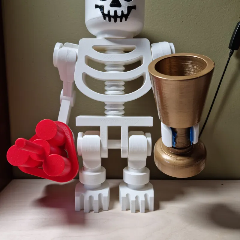 Giant Lego Skeleton