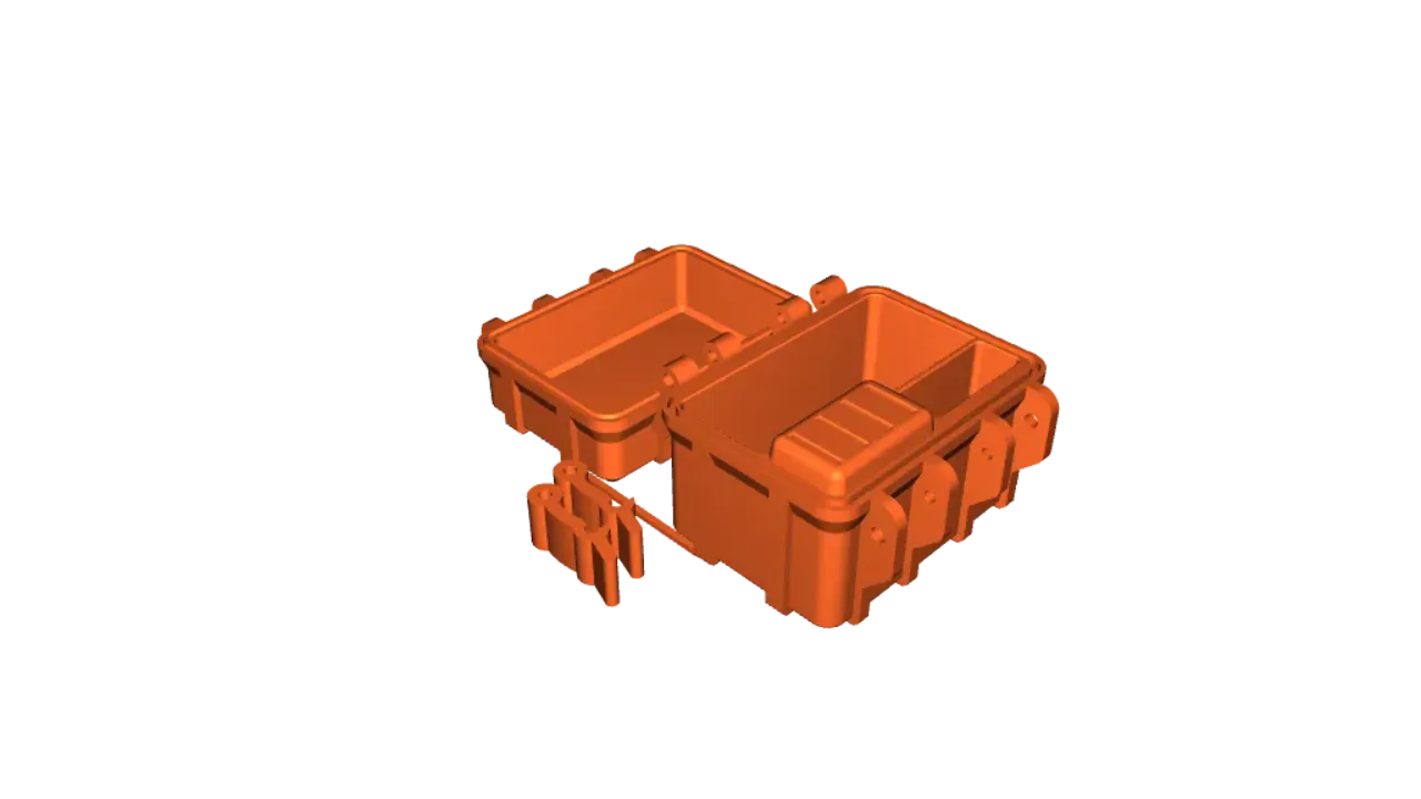 3d Cad Model Gopro Hero 3d Model GoPro Rugged Case (2 Variants) by Whity  Download free STL