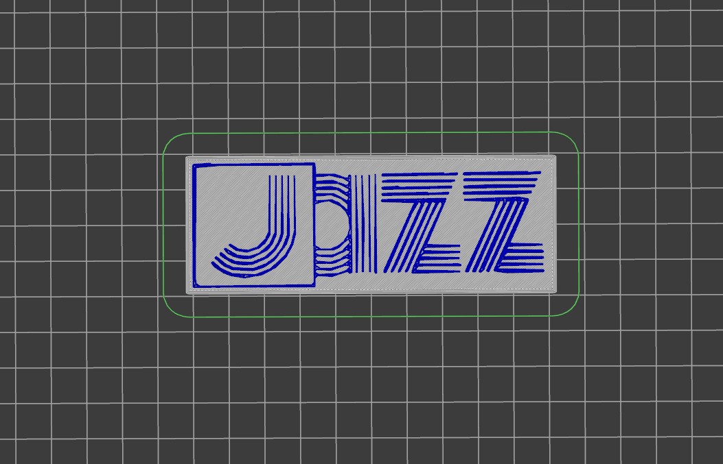 Wrwtfww's Jazz logo - wall plate / magnet
