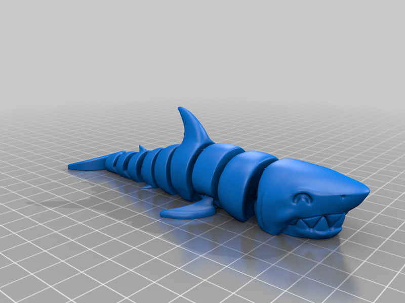 Happy Reinforced Articulated Shark