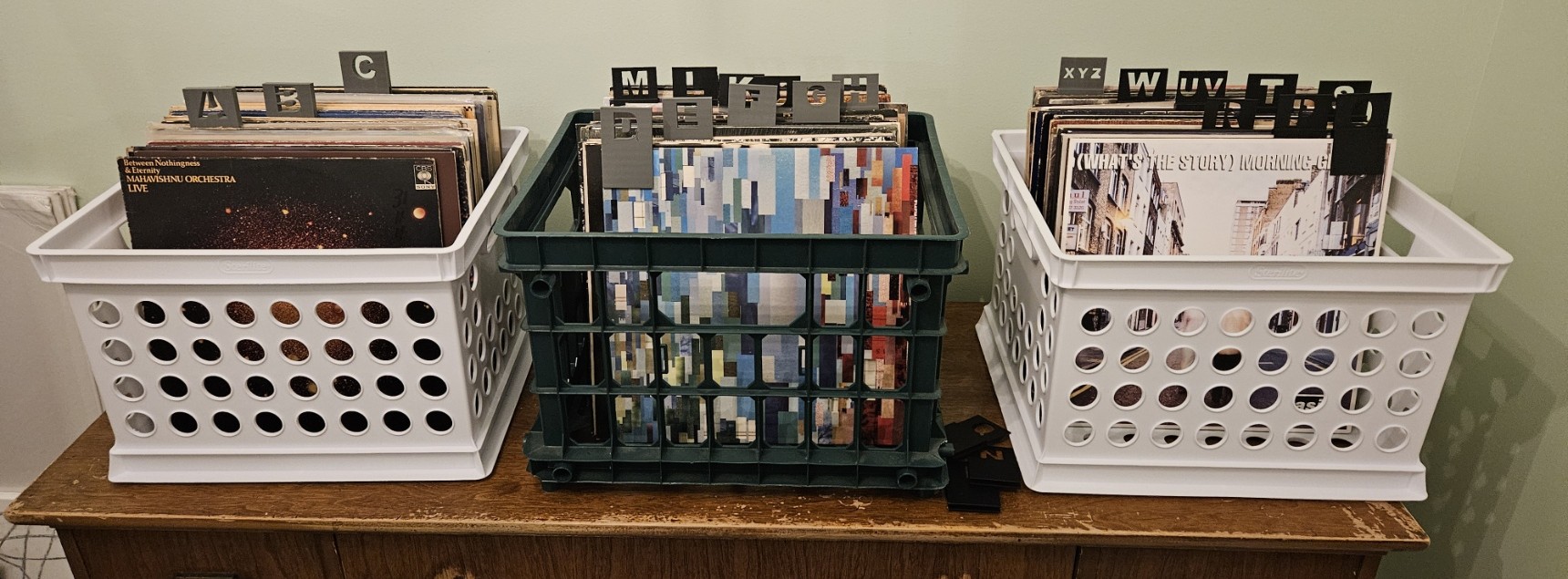 Vinyl Record Organizing Tabs
