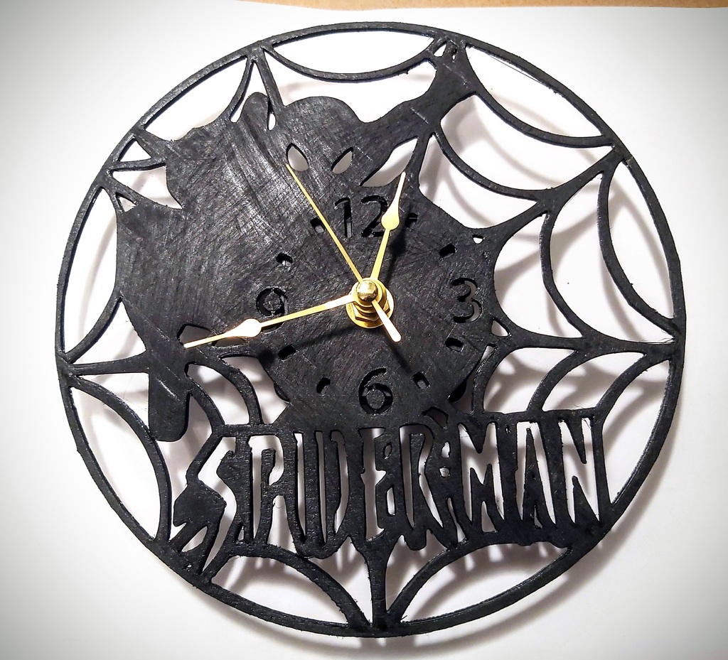 Spiderman Wall Clock - Remix