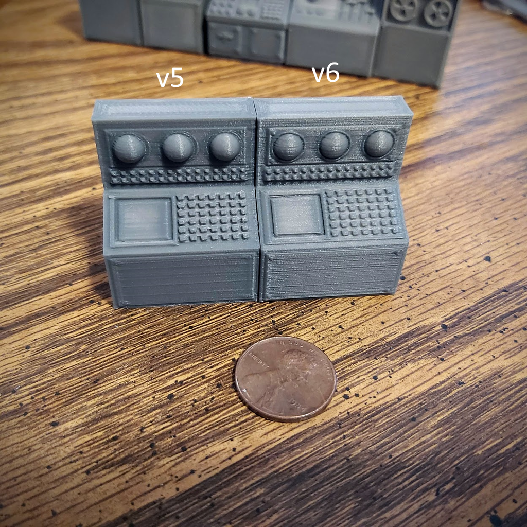 28mm Computer Console SciFi Terrain by TheMasonX | Download free STL ...