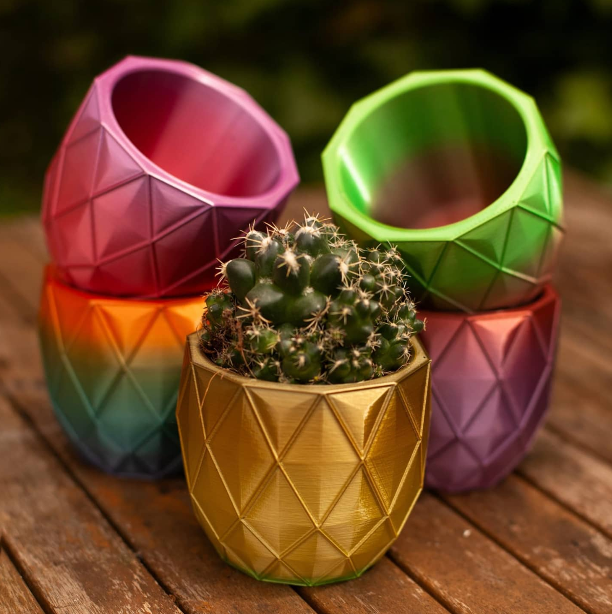Geometric small planter