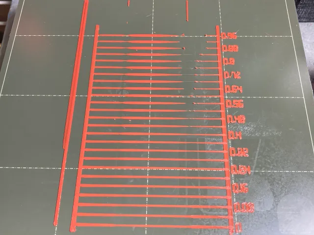 Prusa Mini Multi Nozzle Size and Material Linear Advance Calibration