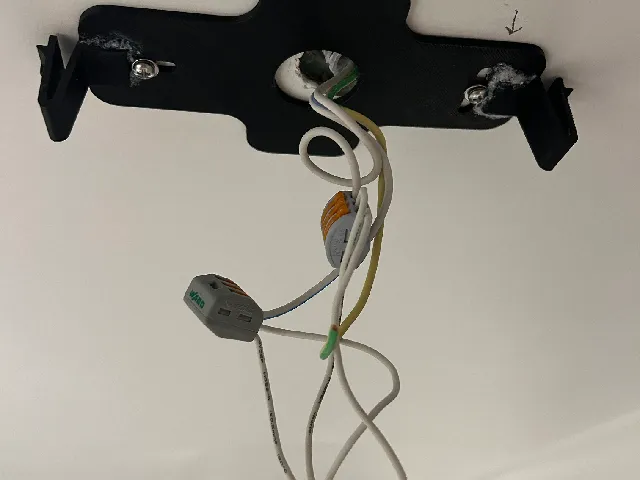 Mounting plate for Denkirs DK3036 ceiling light