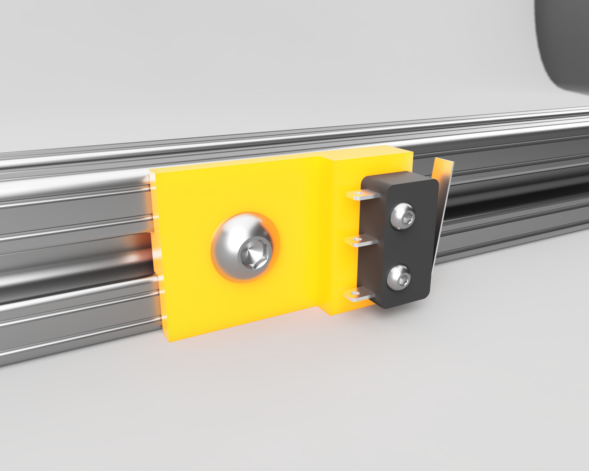 Limit Switch Bracket for 1" Extrusion by Ty10y Download free STL