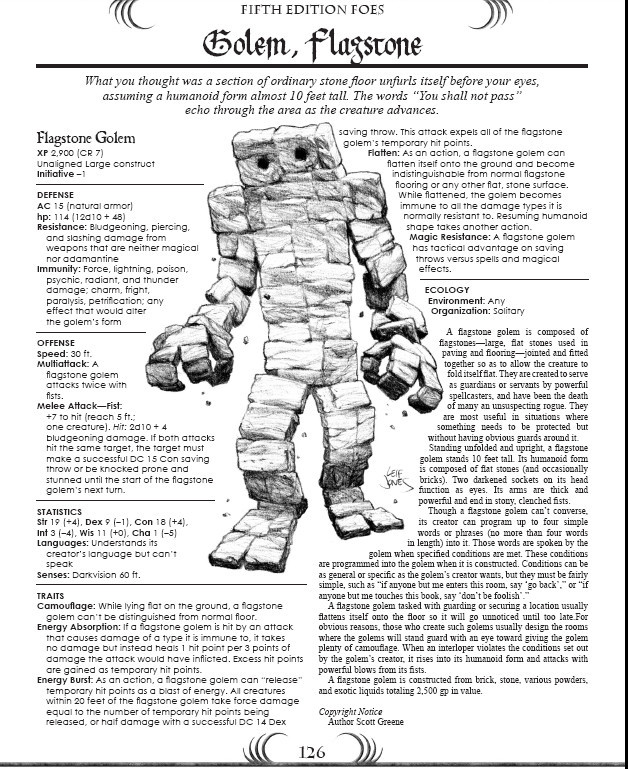 Flagstone Golem — thumbnail 2