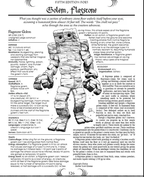 Flagstone Golem by Clay Rade | Download free STL model