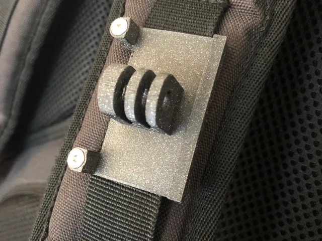 GoPro mount for Backpack