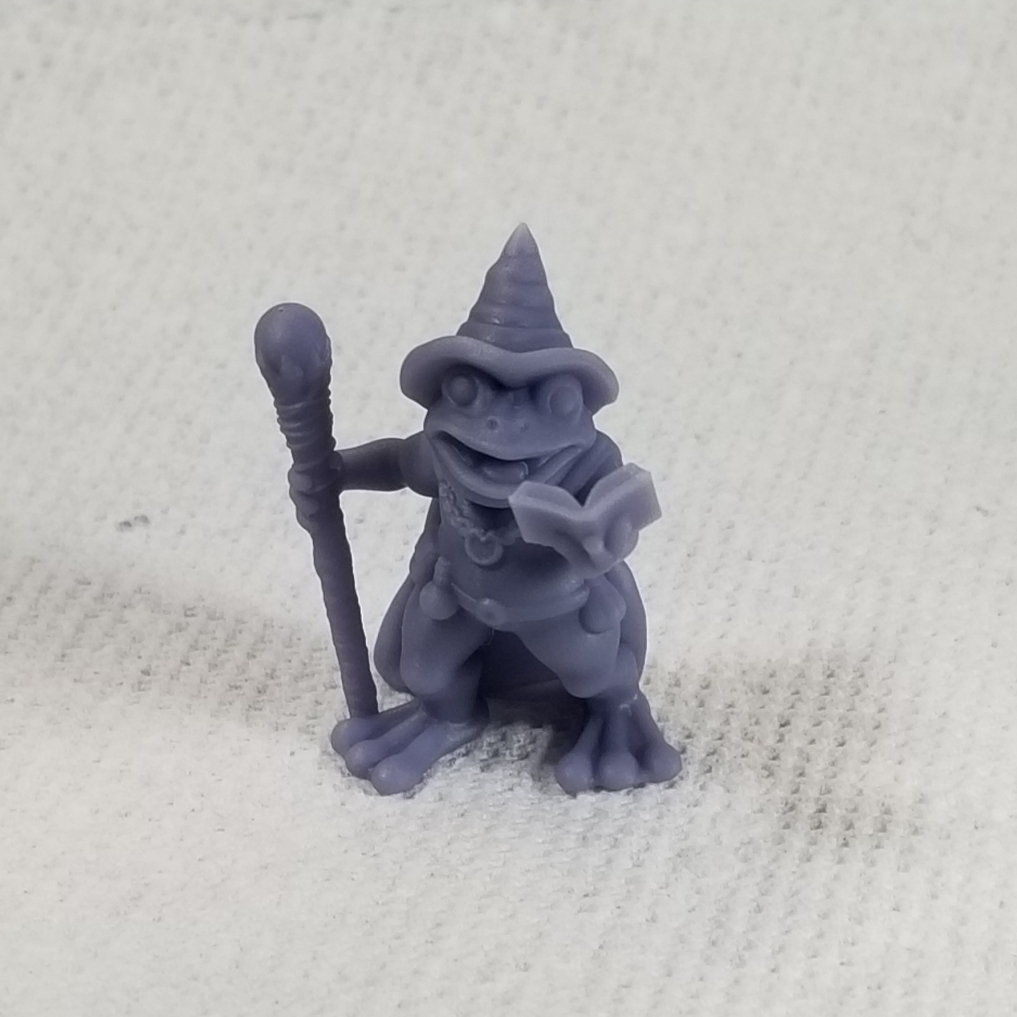 Frog Wizard by Clay Rade Download free STL model