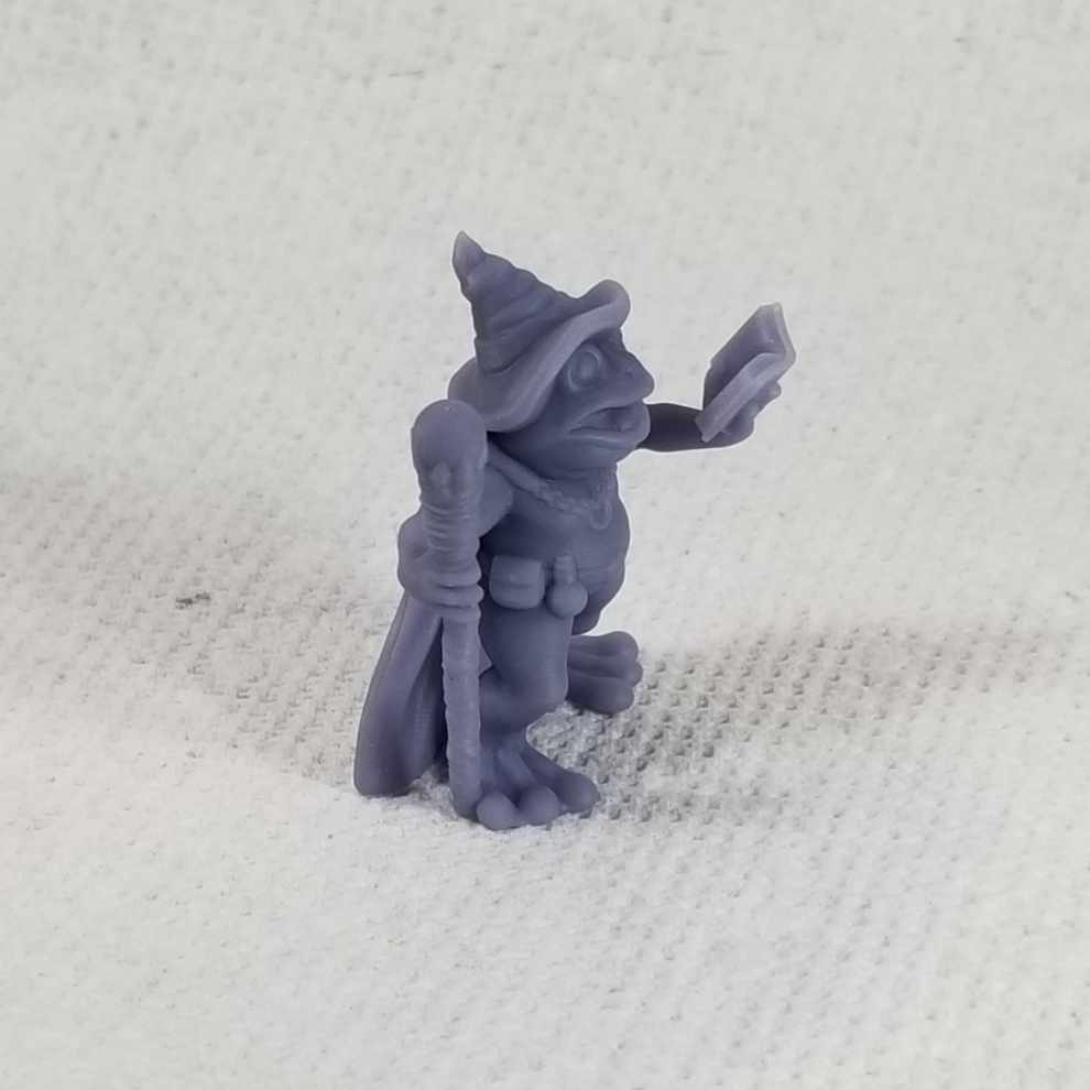 Miniatura 8 do modelo 3D Frog Wizard
