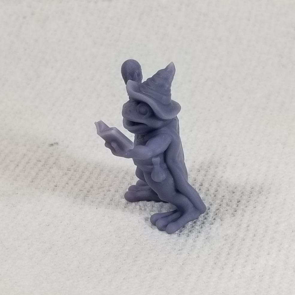 Miniatura 9 do modelo 3D Frog Wizard