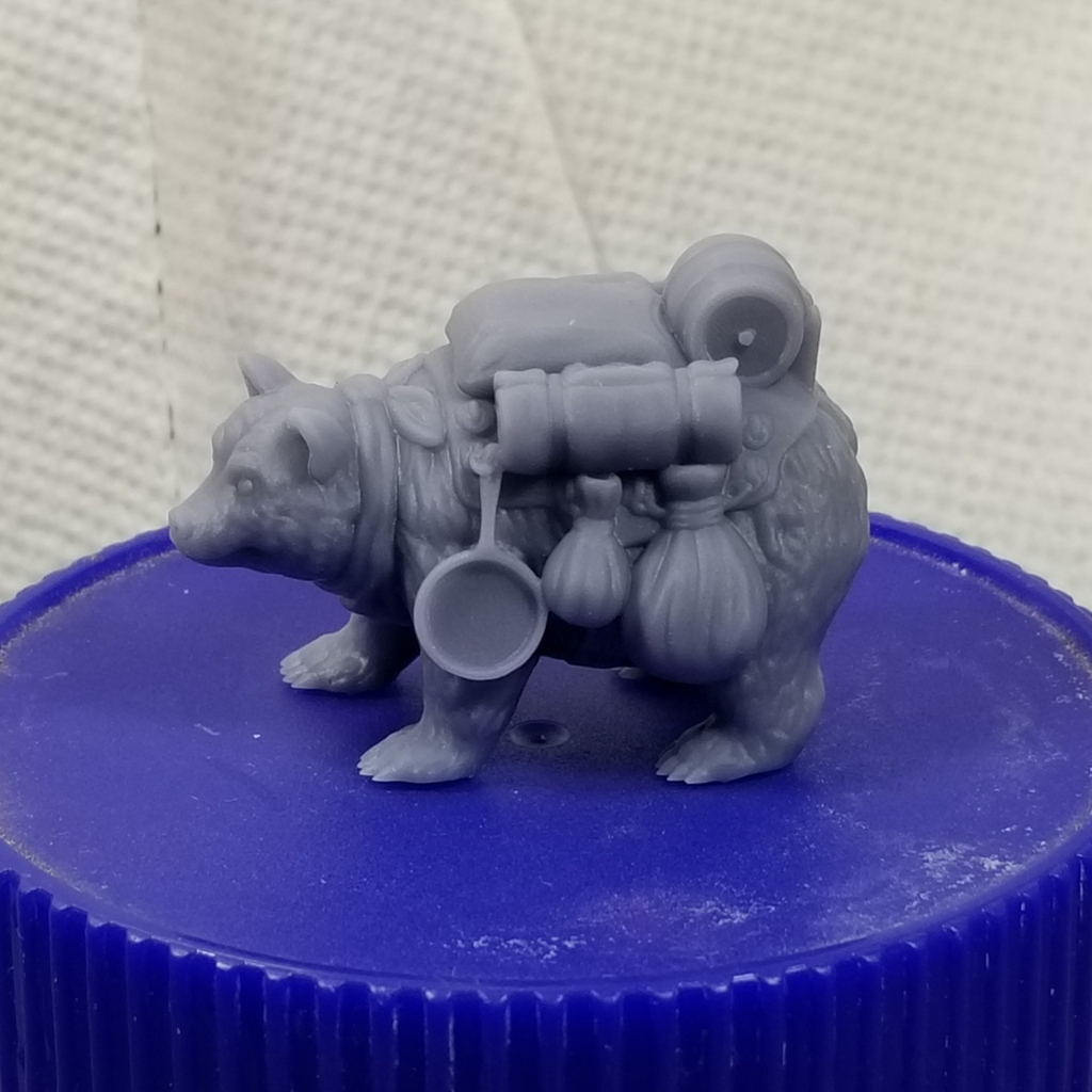 Miniatura 2 do modelo 3D Pack Bear
