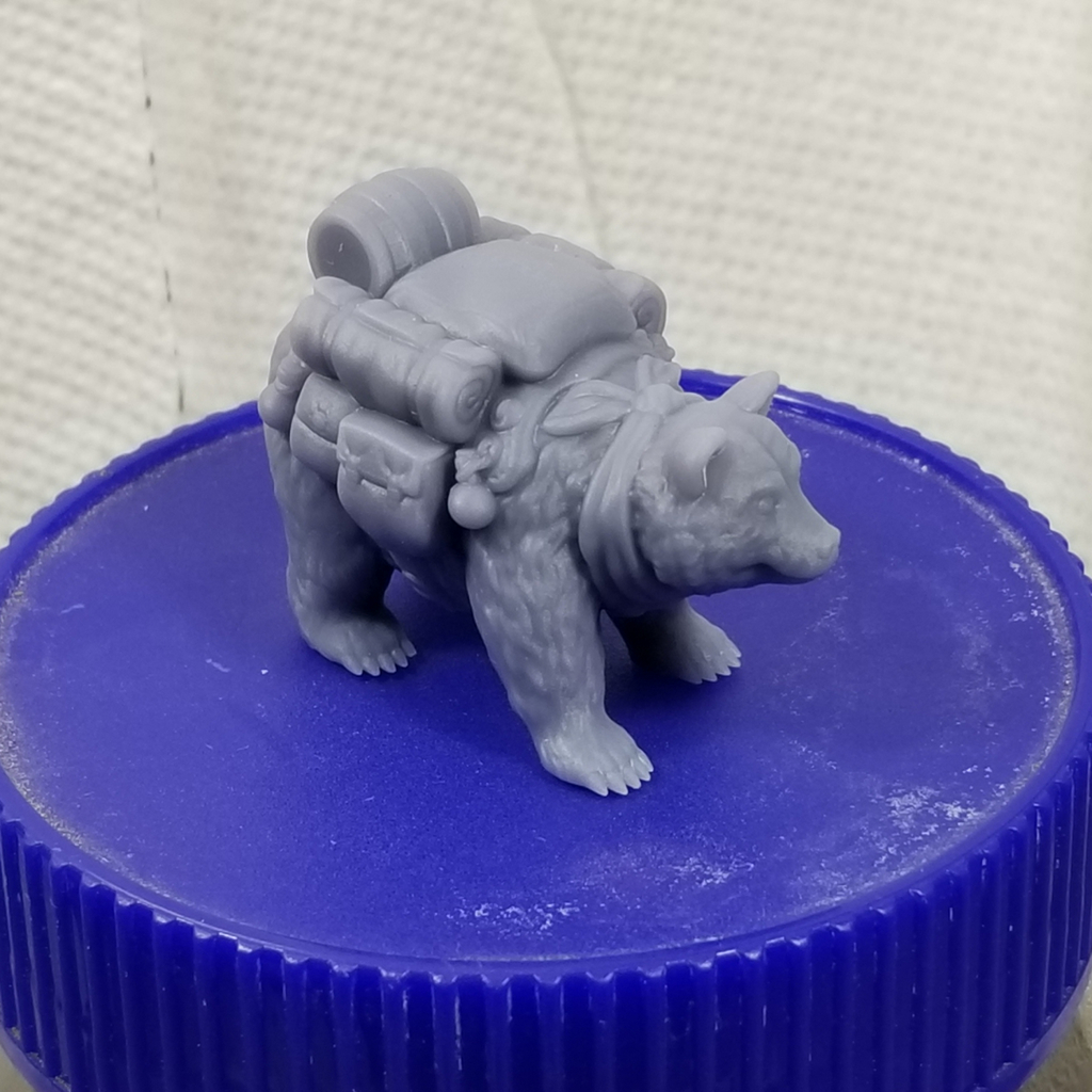 Miniatura 3 do modelo 3D Pack Bear