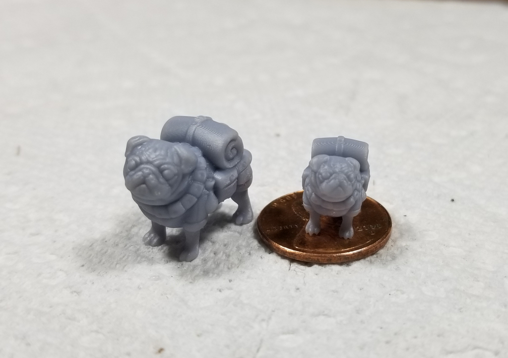 Miniatura 3 do modelo 3D Pack Pug