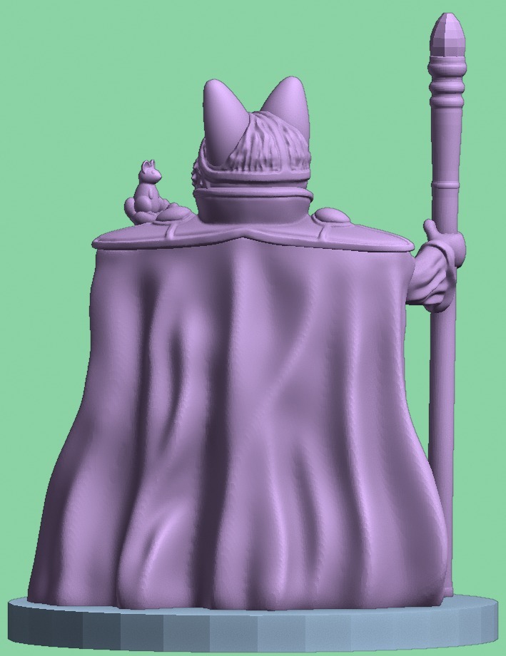 Miniatura 5 do modelo 3D Cat Mage