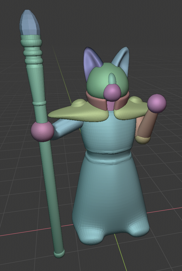 Miniatura 11 do modelo 3D Cat Mage