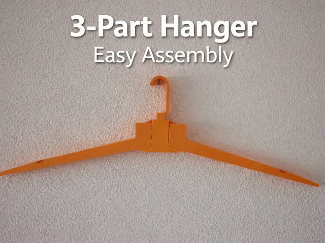 Clothes Hanger with "Dovetail Slots"