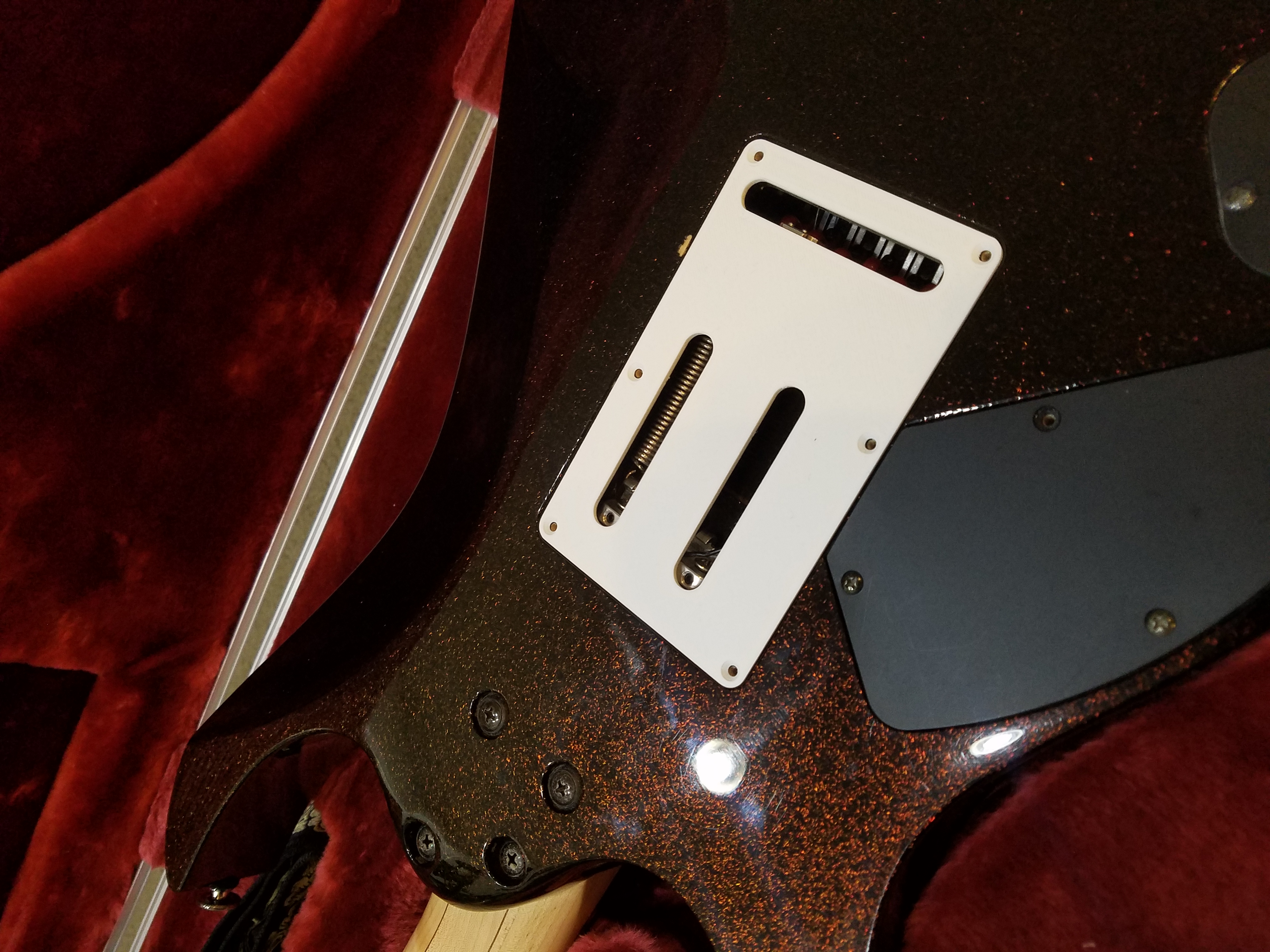 Ibanez RG1570 Prestige (2007) back-plate