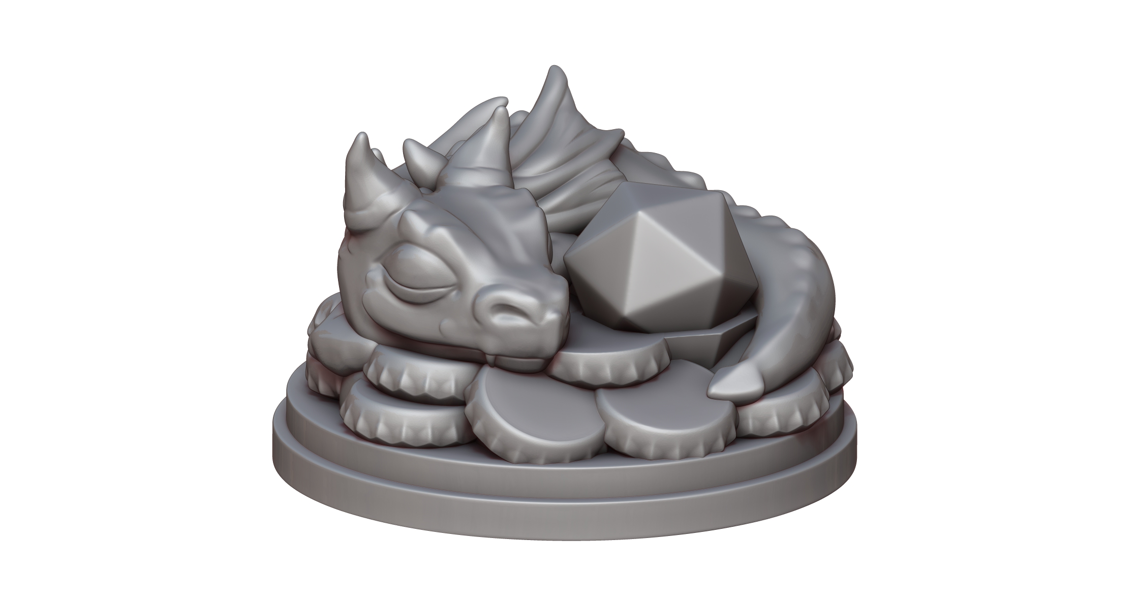 Baby Dragon Dice Guardian von Ars Moriendi 3D Kostenloses STLModell