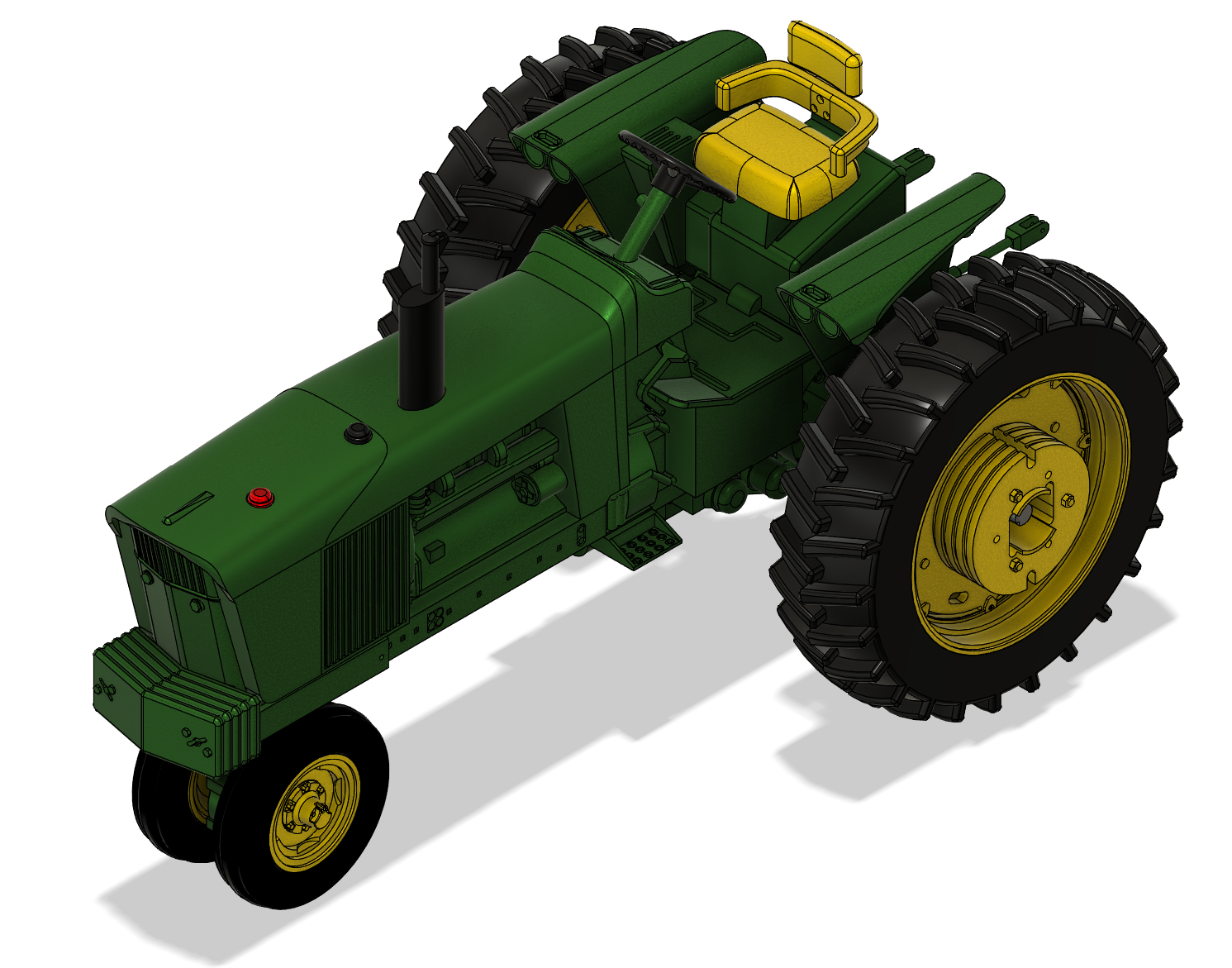 John Deere 4020 NFE (Narrow Front End) - 1:8th Scale
