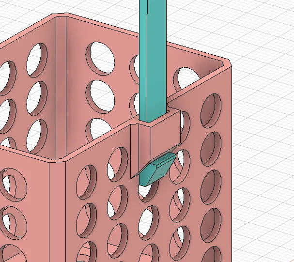 Toilet Cleaning Block Basket by jcjames_13009, Download free STL model