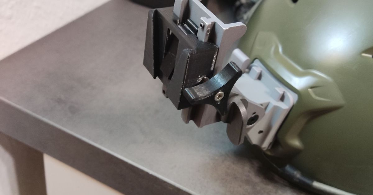 Rhino II Dovetail Adapter (PYRM)WIP by nnicclaas Download free STL